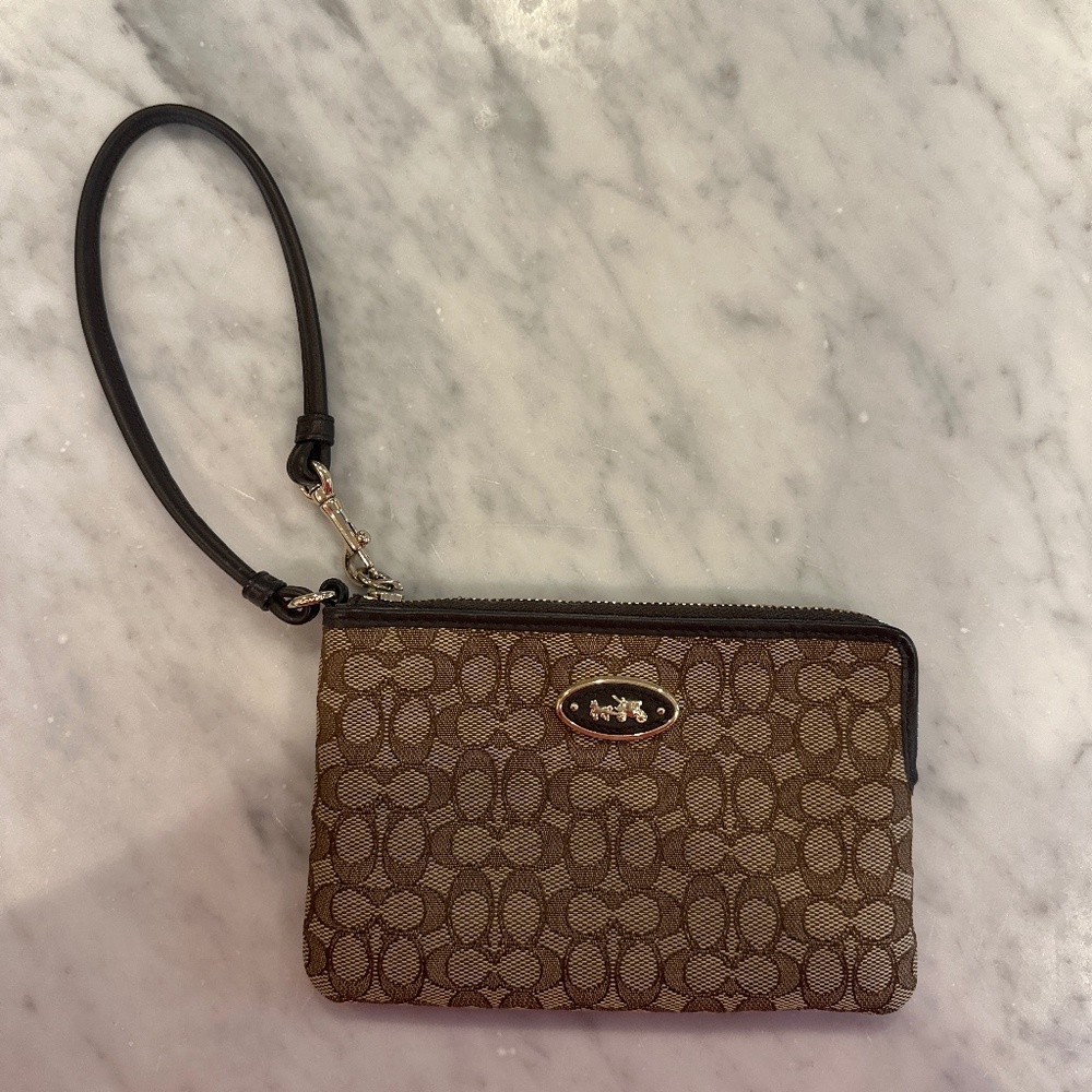 Coach wristlet